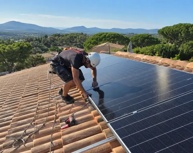 Installateur panneaux solaires Curnier — pose photovoltaïque sur toiture